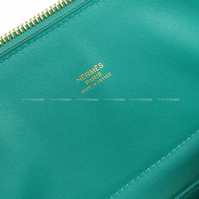HERMES エルメス ハンドバッグ ボリード31 ヴェールヴェロン トリヨン ゴールド金具 新品