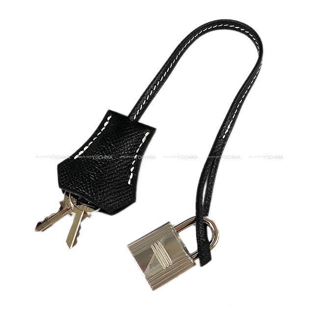 HERMES エルメス ハンドバッグ ボリードリラックス45 黒(ブラック) エプソンスープル シルバー金具 新品