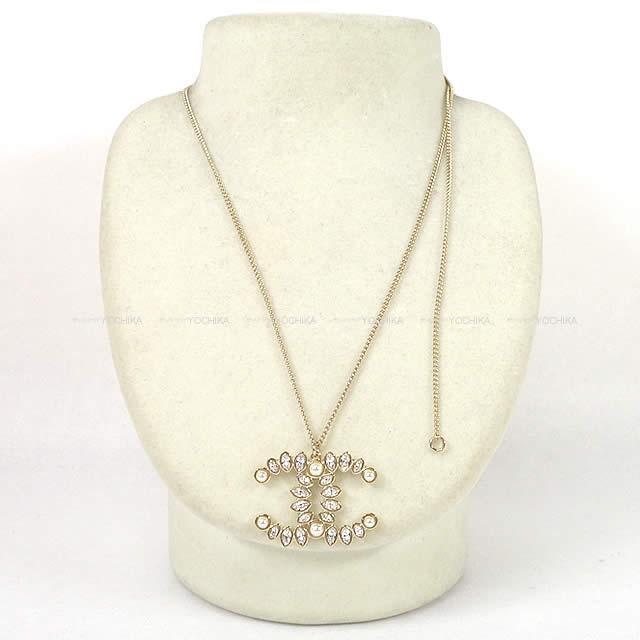 2019年 新作 CHANEL シャネル ビッグ ココマーク パール&ストラス  