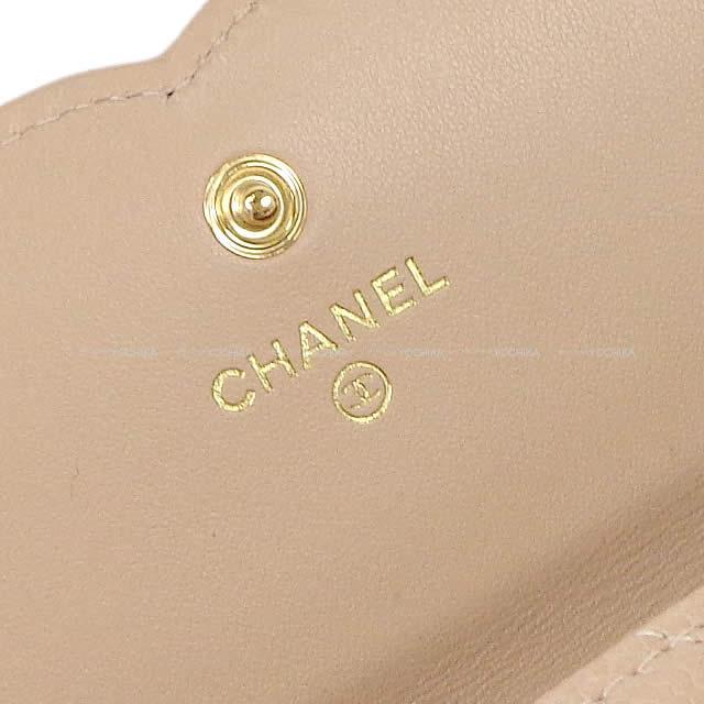 CHANEL シャネル フィリグリー マトラッセ フラップ 長財布 ベージュ/黒 グレインドカーフ A84448 新品