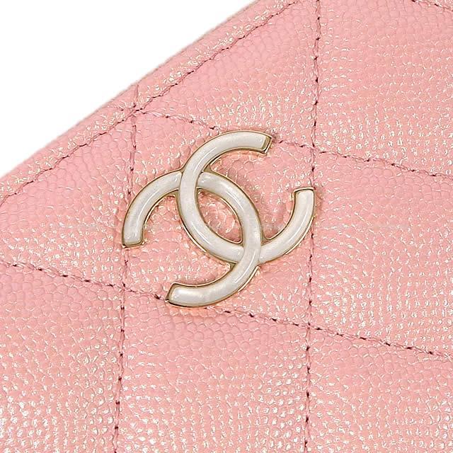 CHANEL シャネル オーロラシリーズ マトラッセ ココマーク ラウンド  