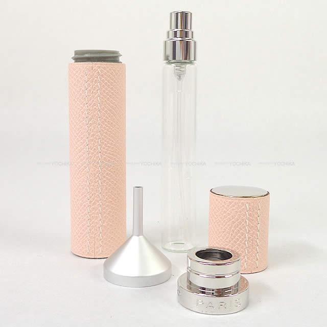 HERMES エルメス レフィラブル アトマイザー "Boitier Cuir" 10ml ローズエグランタイン