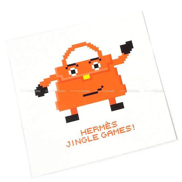 HERMES エルメス ノベルティ 銀座イベント限定 バッグチャーム ”ケリードール” オレンジ 塩化ビニール 新品未使用