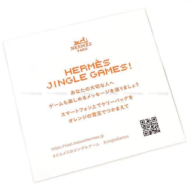 HERMES エルメス ノベルティ 銀座イベント限定 バッグチャーム ”ケリードール” オレンジ 塩化ビニール 新品未使用