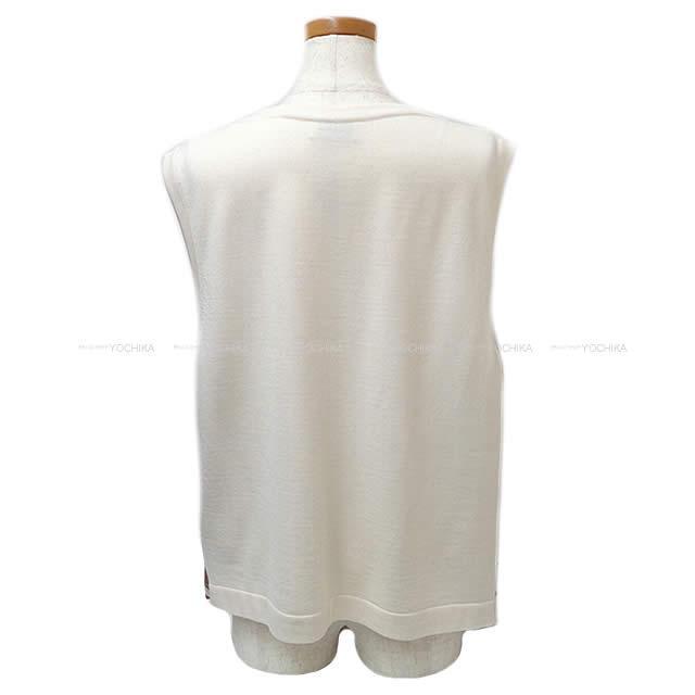 HERMES エルメス レディース セミオーダー ノースリーブ ニット  