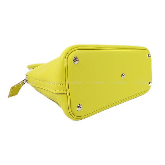 HERMES エルメス ショルダーバッグ ボリード27 ライム スイフト シルバー金具 新品
