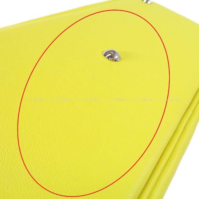 HERMES エルメス ショルダーバッグ ボリード27 ライム スイフト シルバー金具 新品