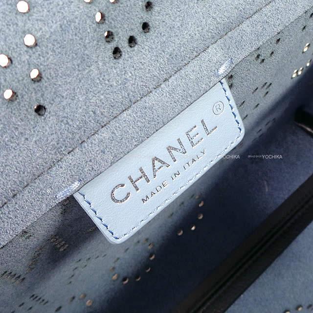 2019年春夏 新作 CHANEL シャネル パンチング ロゴ フラップ チェーンショルダーバッグ