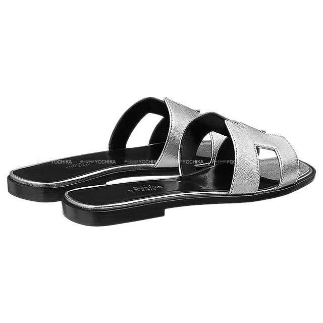 HERMES エルメス レディース Hモチーフ サンダル  