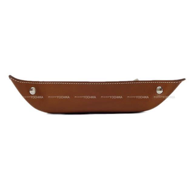HERMES エルメス トレー マット "ヴィド・ポッシュ" 黒(ブラック) トゴ シルバー金具 新品未使用