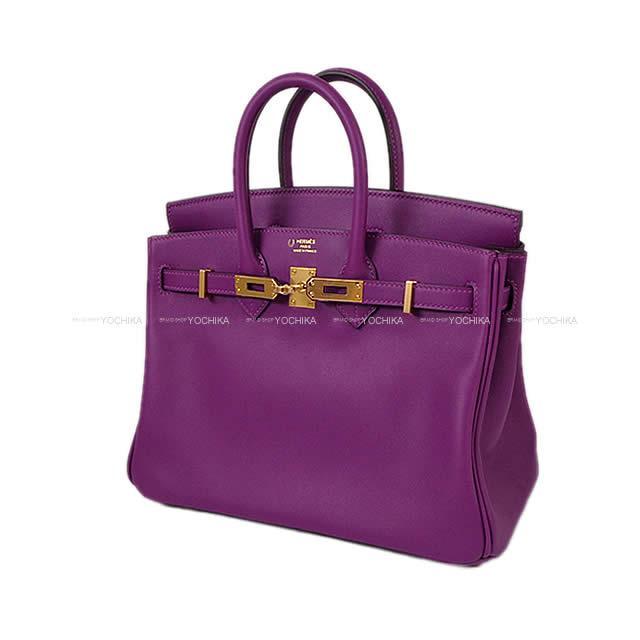 HERMES エルメス ハンドバッグ バーキン25 スペシャルオーダー アネモネ スイフト ゴールド金具 新品