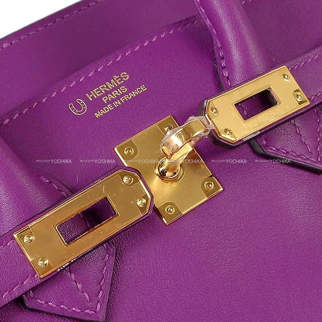HERMES エルメス ハンドバッグ バーキン25 スペシャルオーダー アネモネ スイフト ゴールド金具 新品
