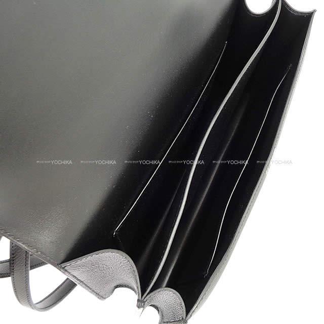 エルメス ショルダーバッグ コンスタンス 3 エラン スペシャルオーダー  黒 (ブラック) エプソン シルバー金具 新品