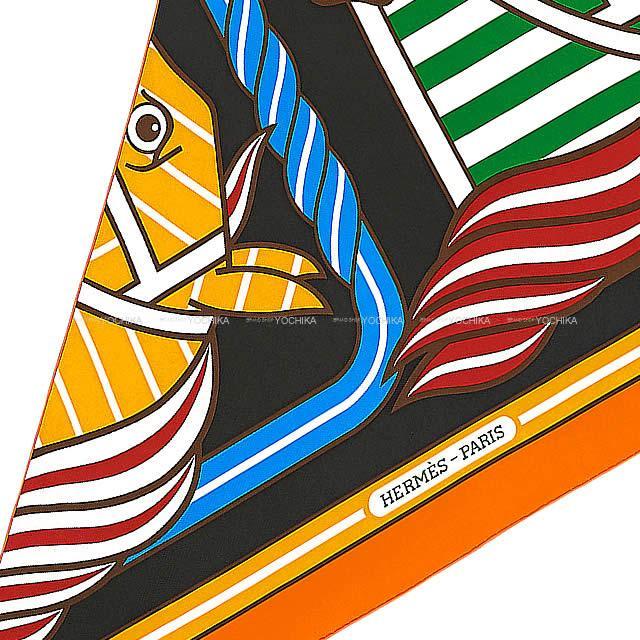 2019年春夏 新作 HERMES エルメス スカーフ トライアングル ジェアン 三角カレ "カドリージュ・バヤデール