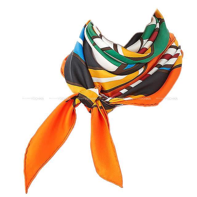 2019年春夏 新作 HERMES エルメス スカーフ トライアングル ジェアン 三角カレ "カドリージュ・バヤデール