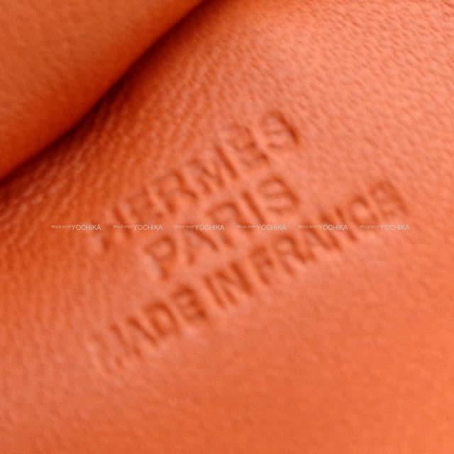 HERMES エルメス バッグチャーム "ロデオ/RODEO" MM コーネリアン アニューミロ(ラム) 新品