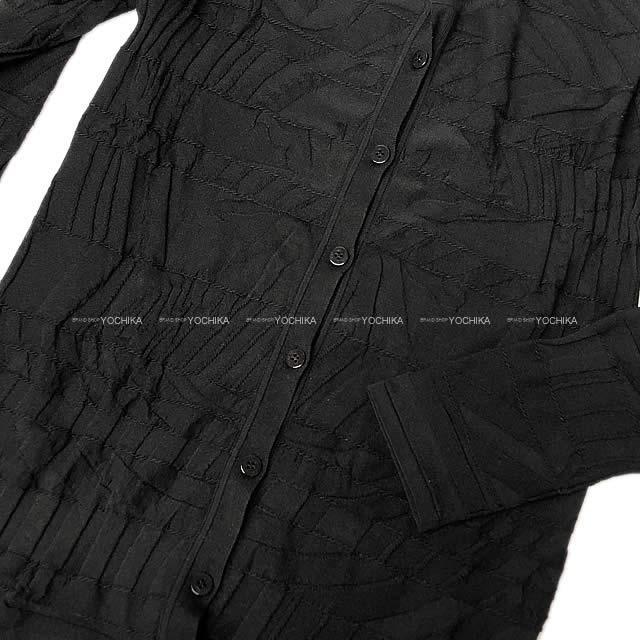 HERMES エルメス レディース  ジャガード カーディガン "新たなる占星術" 黒(ブラック) #36 新品