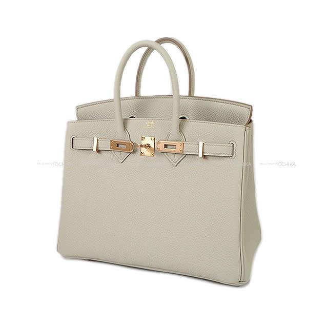 HERMES エルメス ハンドバッグ バーキン25 ベトン トゴ ローズゴールド金具 新品