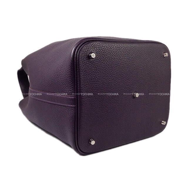 HERMES エルメス ピコタンロック 26 GM レザン トリヨン シルバー金具 新品