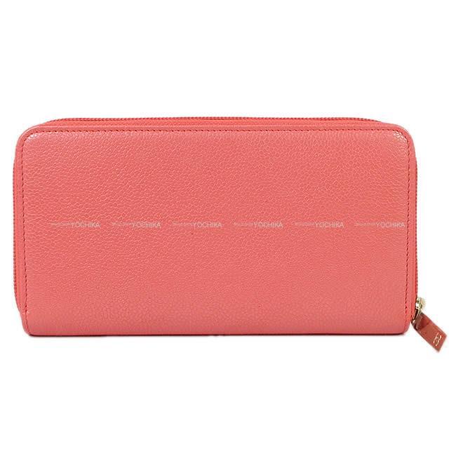 シャネル ココマーク ダブルステッチ ラウンドファスナー 長財布