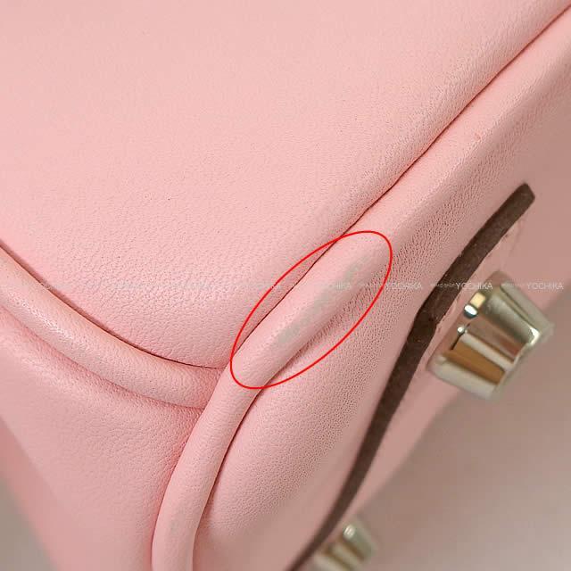 HERMES エルメス ハンドバッグ バーキン25 ローズサクラ スイフト シルバー金具 新品未使用