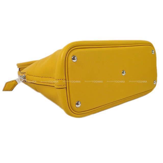 HERMES エルメス ショルダーバッグ ボリード27 ジョーヌアンブル スイフト シルバー金具 新品未使用