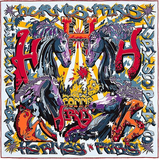 HERMES エルメス スカーフ ヴィンテージ カレH70  