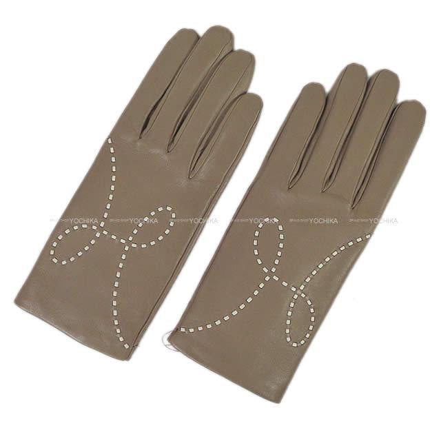 HERMES エルメス スペシャルオーダー レディース 手袋 グローブ  