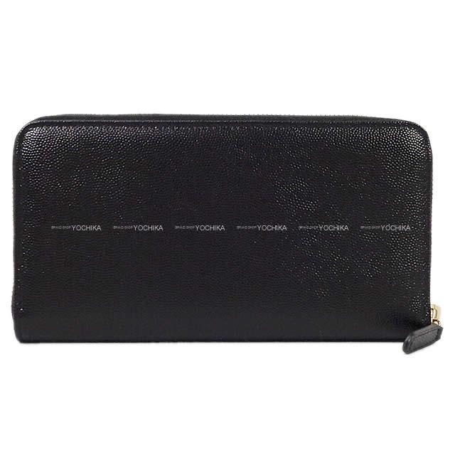 レア　CHANEL シャネル　長財布 黒 レザー スタッズ 2025年最新】Yahoo!オークション -シャネル スタッズ 財布の中古