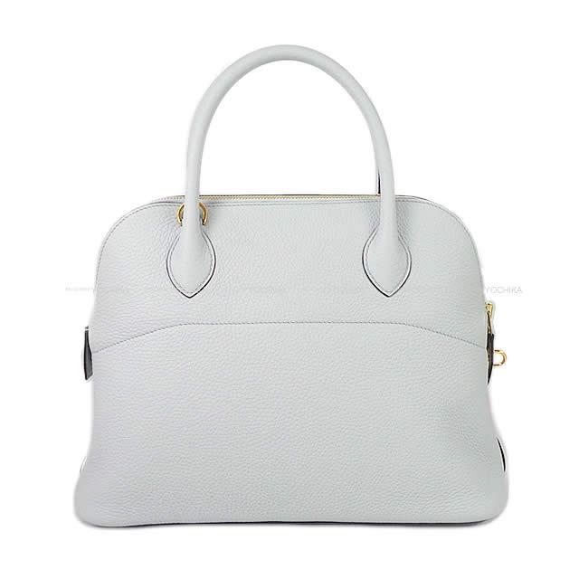 HERMES エルメス ショルダーバッグ ボリード31 ブルーペール
