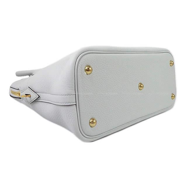 HERMES エルメス ショルダーバッグ ボリード31 ブルーペール トリヨン