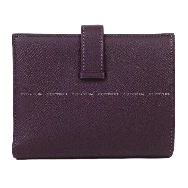 2018年 秋冬 限定 HERMES エルメス 財布 ベアンコンパクト ヴェルソ アプリコッ
