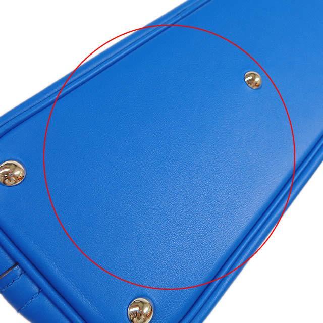 HERMES エルメス ショルダーバッグ ボリード27 ブルーゼリージュ