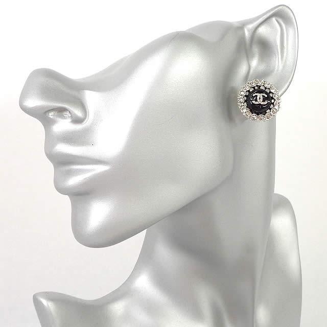 2019年 秋冬 新作 CHANEL シャネル サークル ストラス パール ココマーク ライ
