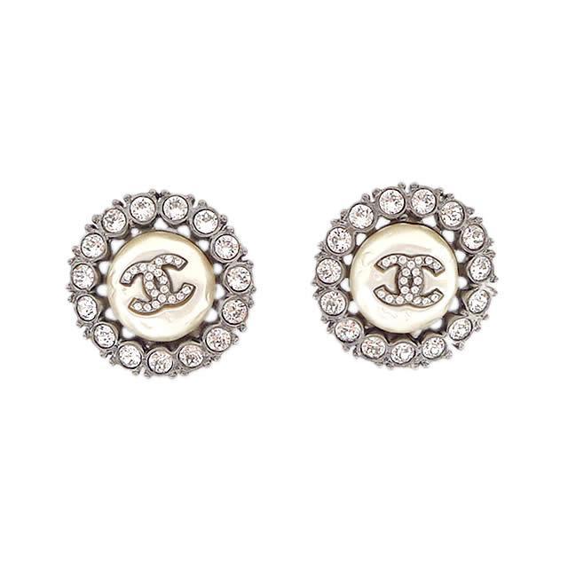2019年 秋冬 新作 CHANEL シャネル サークル ストラス パール ココマー