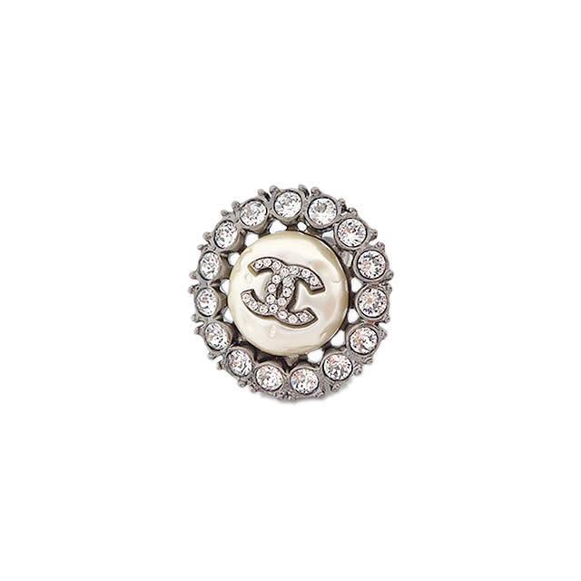2019年 秋冬 新作 CHANEL シャネル サークル ストラス パール ココマー