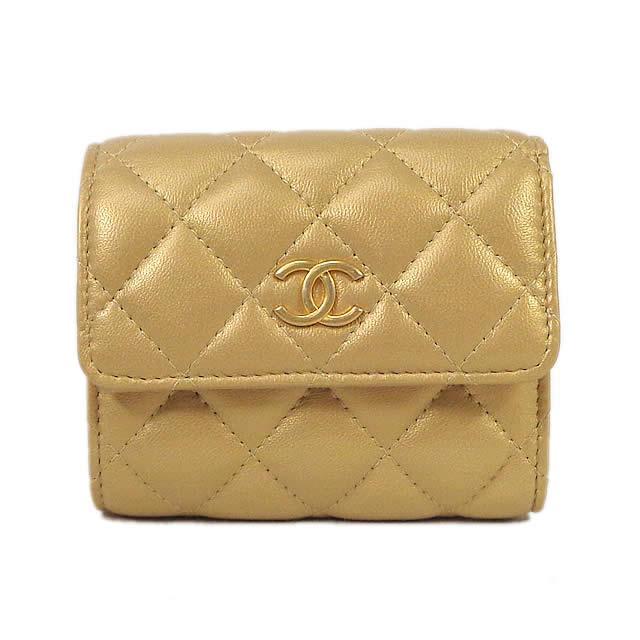 2019年 秋冬 新作 CHANEL シャネル マトラッセ アイコニック プリント コインケース付