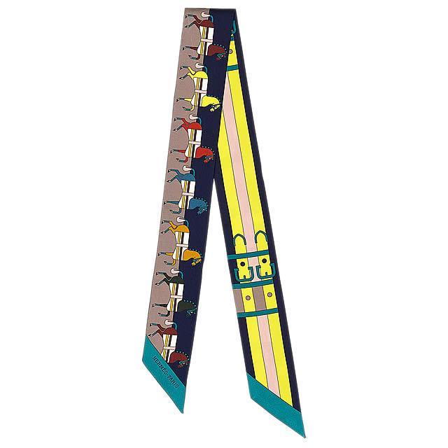 2019年 春夏 新作 HERMES エルメス ツイリー スカーフ "ロカバール" マリン