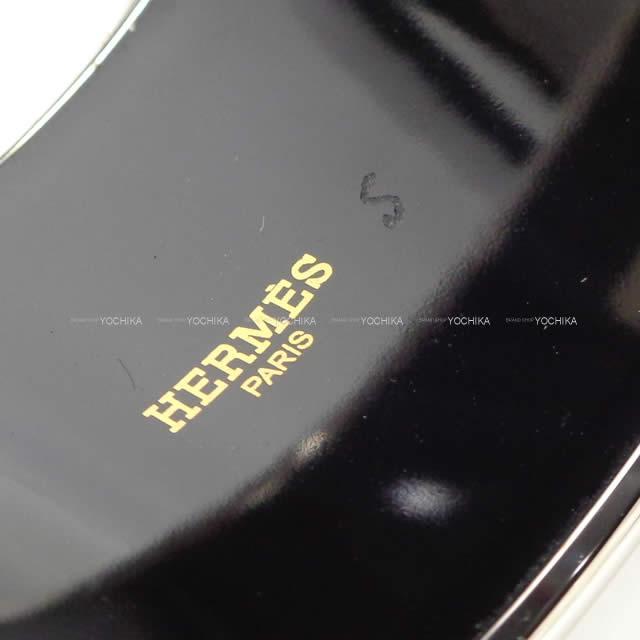 エルメス エナメル ブレスレット  SOLDES品 "オプティカル シェーヌダンクル" シエルXローズペール 新品未使用