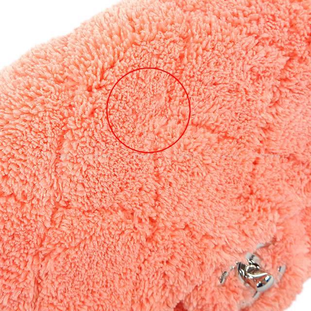 CHANEL シャネル マトラッセ チェーン ショルダー フラップ バッグ サーモンピンク