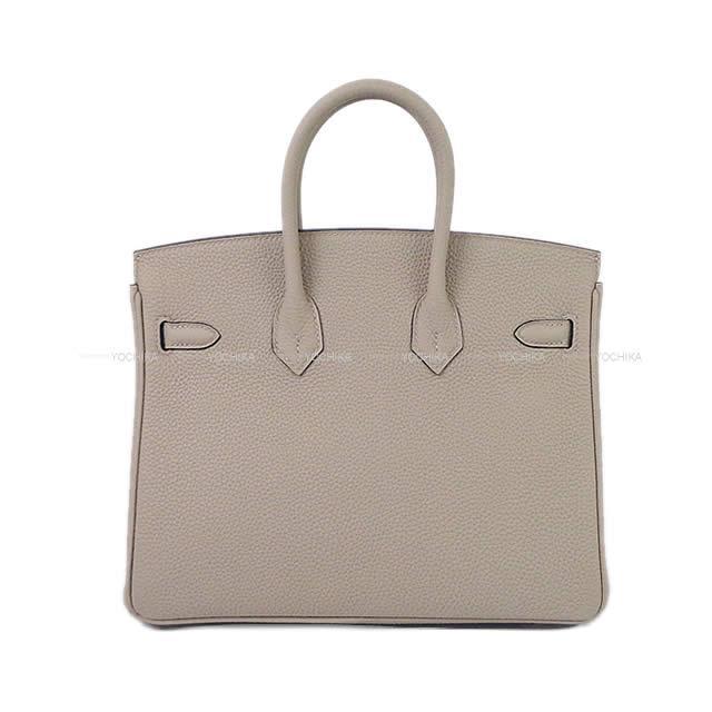 HERMES エルメス ハンドバッグ バーキン25 トゥルティールグレー (グリ  