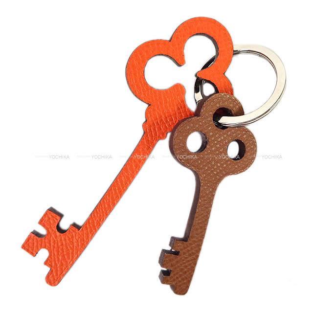 HERMES エルメス バッグチャーム プティアッシュ チャーム キーリング キーホルダー