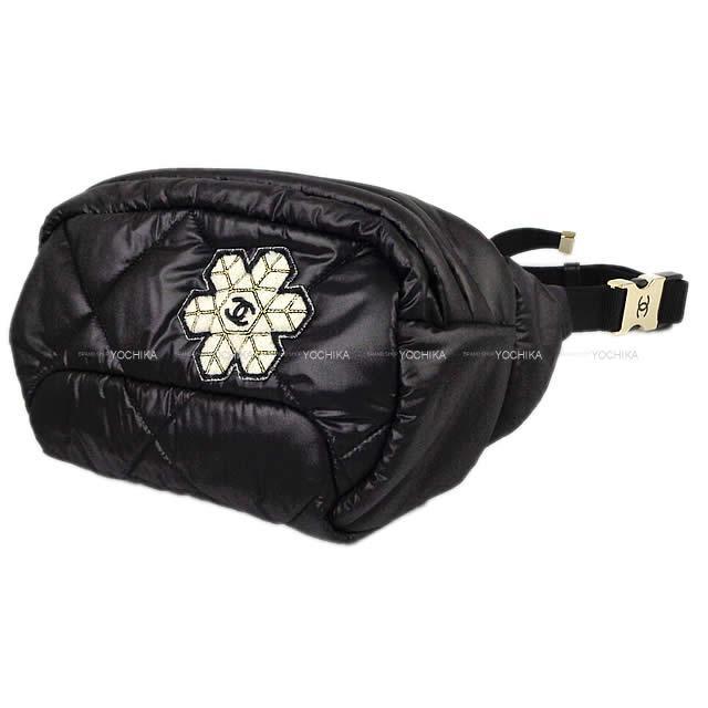 2019年 秋冬 CHANEL シャネル COCO NEIGE スノー クリスタル ウエスト メッセンジャー AS0425 新品