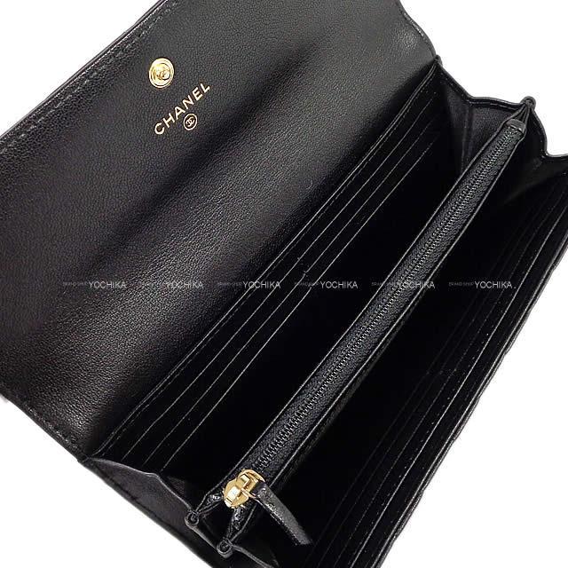 2019年 秋冬 新作 CHANEL シャネル チェーン ココマーク マトラッセ フラップ 長財布 AP0795 新品