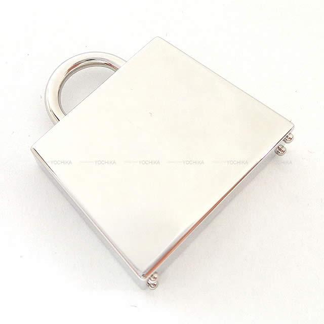 HERMES エルメス チャーム ペンダント トップ キュリオジテ "ケリー キュリオシー" 黒(ブラック) シルバー金具 新品