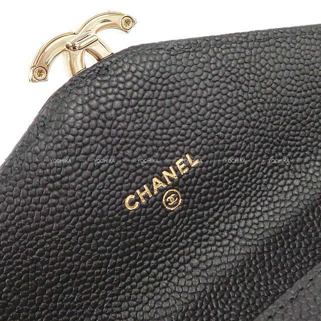 CHANEL シャネル コイルココマーク マトラッセ フラップ 長財布 黒/ピンクベージュ グレインドカーフ A84409 新品
