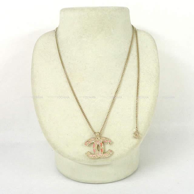 2019年 秋冬 新作 CHANEL シャネル ツィード風 ミニパール ネックレス  