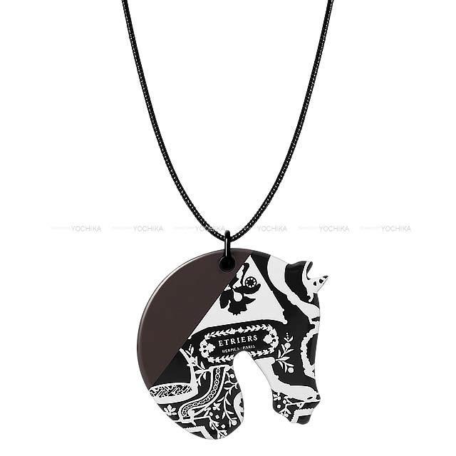 HERMES エルメス ペンダント ネックレス "タッタソール/Etriers" タトゥアー