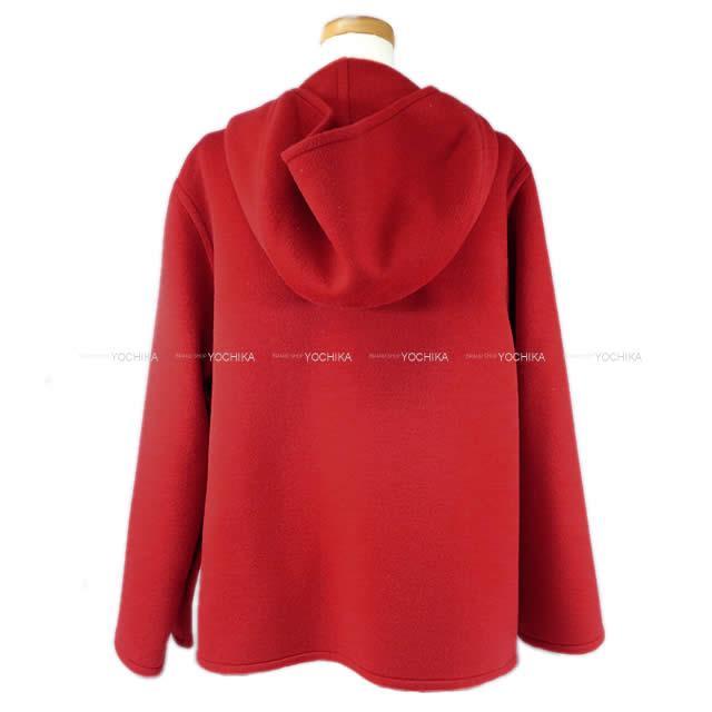 HERMES エルメス レディース  フード ダブルフェイス ショートジャケット #34 新品未使用