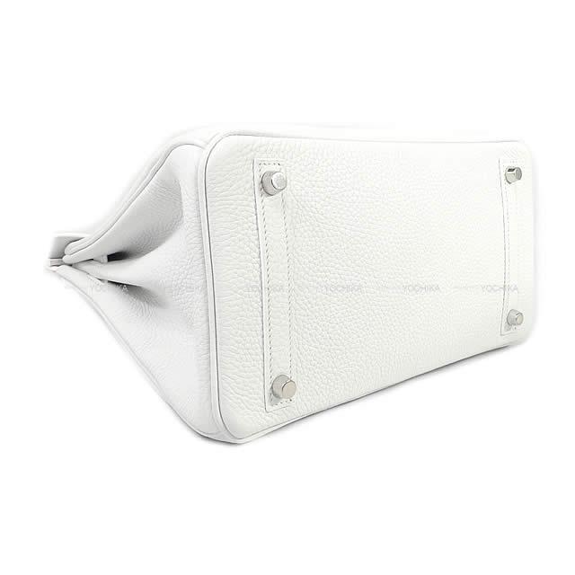 HERMES エルメス ハンドバッグ バーキン30 スペシャルオーダー 白(ホワイト/ブラン) トリヨン シルバー金具 新品